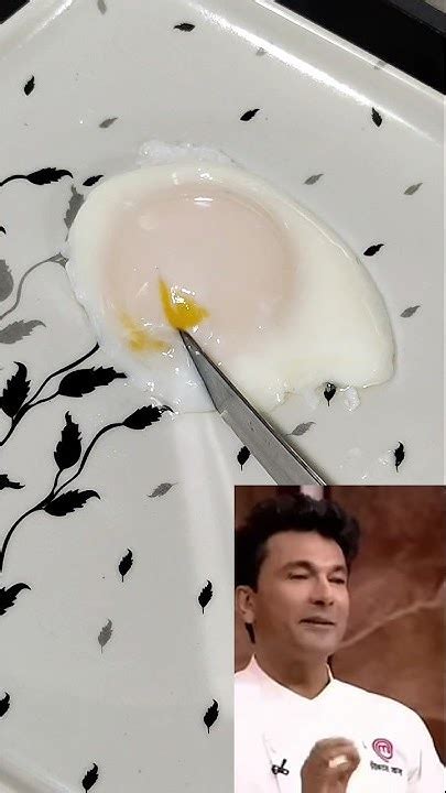 Perfectly Poached Egg Viral Egg Master Chef India Youtube