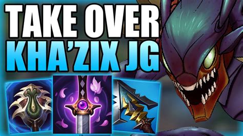 THIS IS HOW KHA ZIX JUNGLE CAN COMPLETELY TAKE OVER SOLO Q GAMES