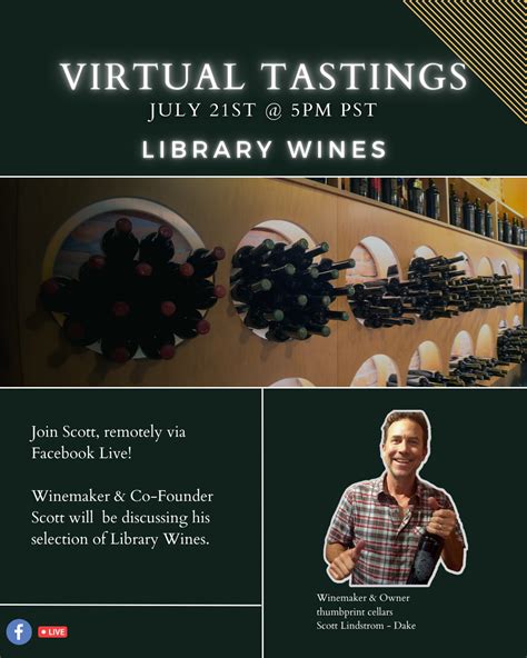 thumbprint cellars virtual tasting surprise library wines