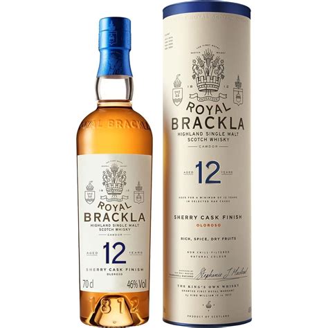 Royal Brackla 12 Jahre Highland Single Malt Scotch Whisky 0 7 L 46 0