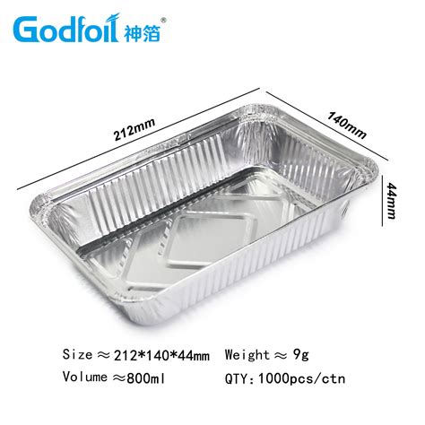 Aluminum Foil Container Sizes