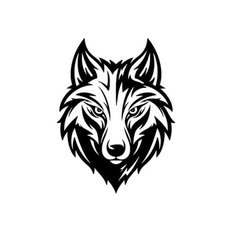 Vector De Dise O De Logotipo De Cabeza De Lobo Vector Premium