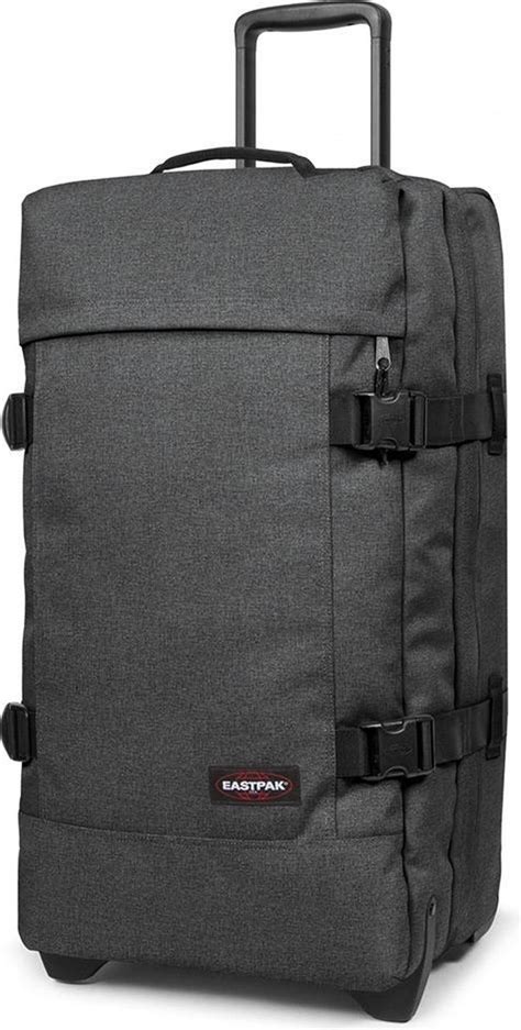 Bol Eastpak Reistas Met Wielen Tranverz M Cm Black Denim