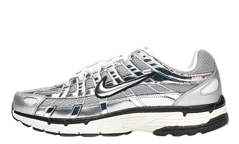 Nike P 6000 Metallic Silver CN0149 001 The Sole Womens