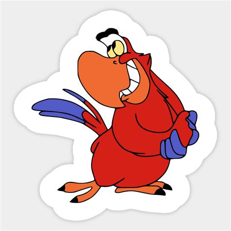 Iago Aladdin by tanoyoart in 2023 | Disney sticker, Aladdin, Sketchbook journaling