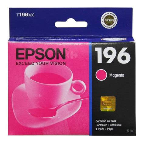 Cartucho De Tinta Original Epson 196 Magenta Precio Costa Rica