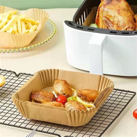 Moldes De Papel Desechable Para Air Fryer De Cm