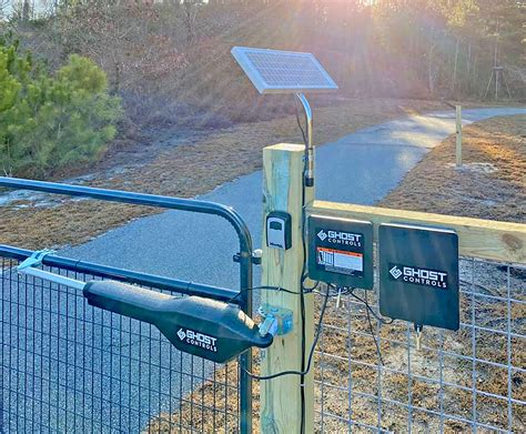 Ghost Controls 1 Diy Solar Optimized Automatic Gate Opener Systems