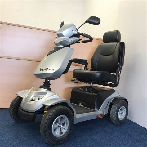 Used 8mph Mobility Scooter Rascal Ventura Silver