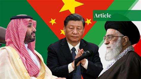 Saudi-Iran Relations and the Role of China - Paradigm Shift