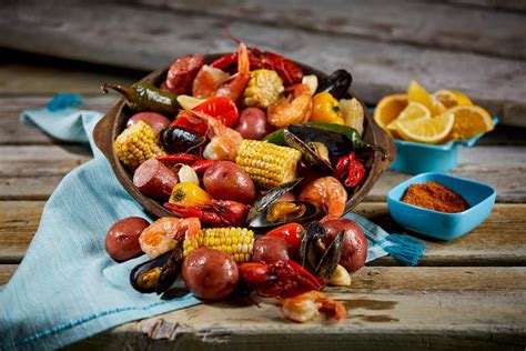 Spicy Cajun Seafood Boil