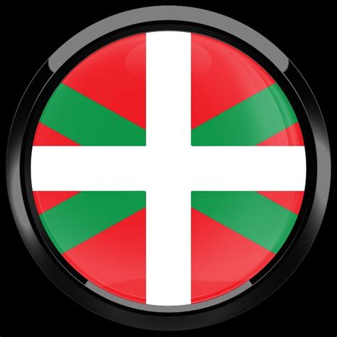 Dome Badge-Flag Basque