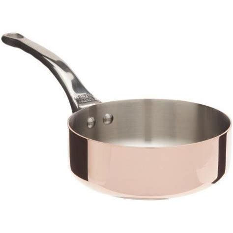 De Buyer Sauteuse Droite Cuivre Prima Matera Induction Cm