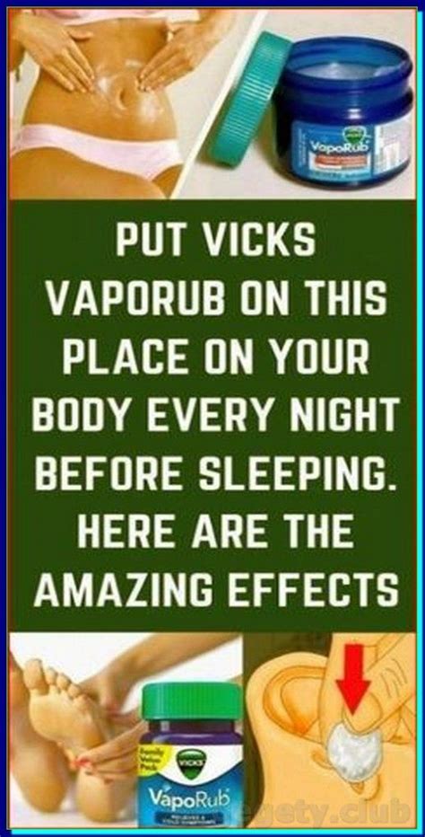 Every Woman Should Know These 12 Tricks With Vicks VapoRub Vicks