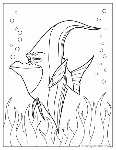 Finding Nemo Coloring Pages Free Pdf Printables Artofit