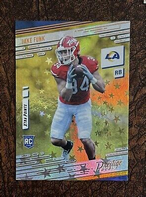 2021 Panini Prestige Rookies Xtra Points Astral Jake Funk 299 Rookie