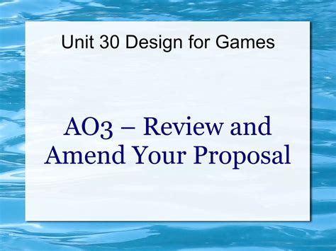 Ao3 presentation | PDF
