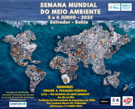 Datas Comemorativas Meio Ambiente 2025 - Semana Mundial do Meio Ambiente 2025 – Bahia