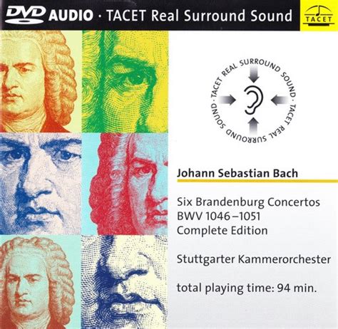 Johann Sebastian Bach Stuttgarter Kammerorchester Six Brandenburg