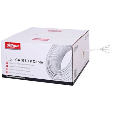 Dahua Surveillance CAT6 UTP Cable Accessory 305m Roll Rovision