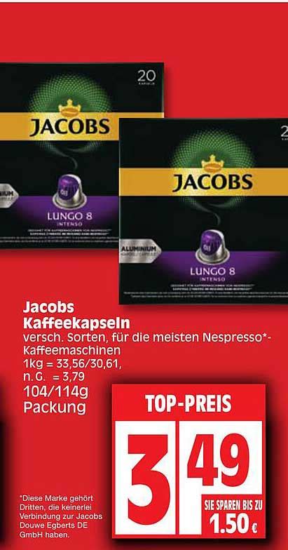 Jacobs Kaffeekapseln Angebot Bei Elli Markt 1Prospekte De