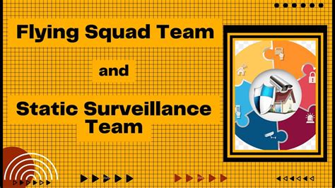 Flying Squad Team And Static Surveillance Team FST And SST YouTube