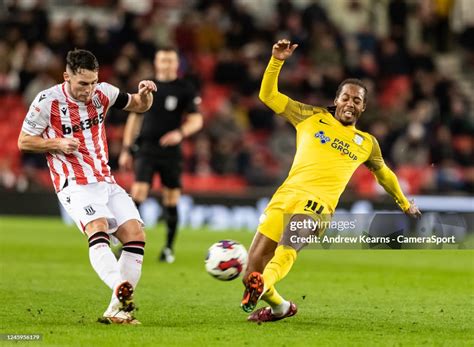 Preston North Ends Daniel Johnson Competing With Stoke Citys Jordan