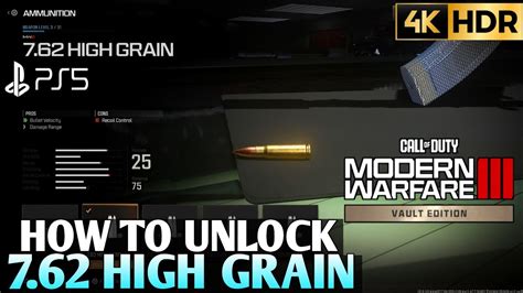 How To Get High Grain Mw High Grain Ammo Unlock How To Unlock High