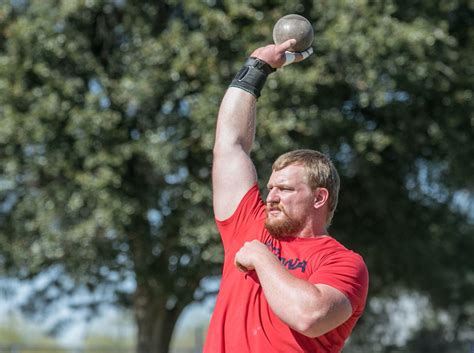 Arizona Wildcat Freshman Jordan Geist Wins Shot Put At Pac 12 Championships Wildcats