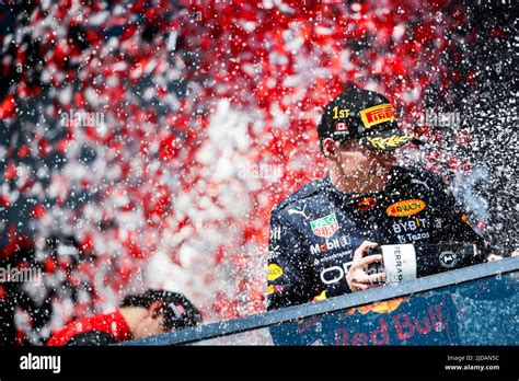 Montreal Canada Th June Podium Verstappen Max Ned Red