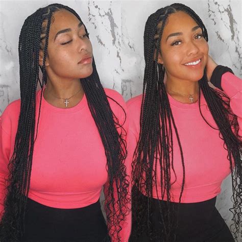 ᴊᴏʀᴅʏɴ ᴡᴏᴏᴅs ⚡️ On Instagram “jordyn With Braids Jordynwoods”