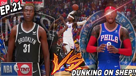 Nba 2k23 Mycareer Ep21 Dunking On Shep In Our First Nba Matchup Tuff Conference Battle Vs