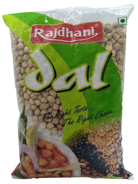 Rajdhani Pulses Chana Kabuli Kg Pouch Amazon In Grocery