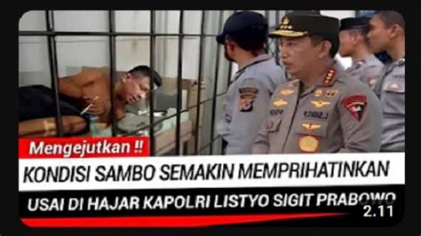 Cek Fakta Kondisi Ferdy Sambo Terkini Sangat Mengenaskan Usai Dihajar