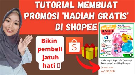 CARA AKTIFIN PROMOSI HADIAH GRATIS SHOPEE PASANG INI DI TOKO SHOPEE