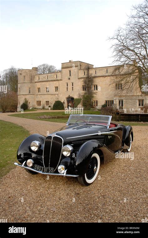 Delahaye 135 MS Cabrio 1938 Stockfotografie Alamy