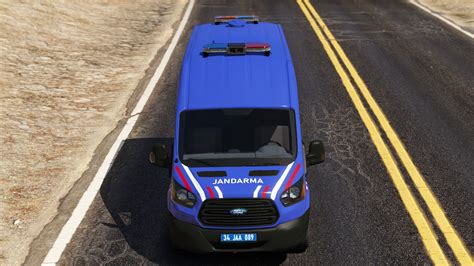 Ford Transit Mobil Karakol Araci Jandarma Turkish Els Gta Mods