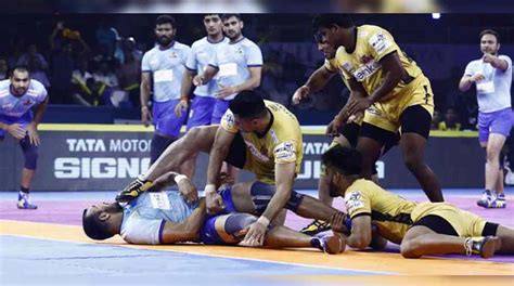 PKL Telugu Titans Lose To Haryana Steelers Telangana Today