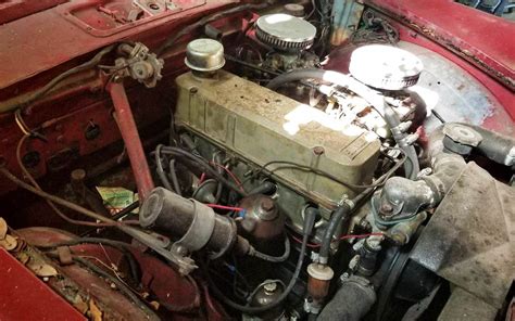 1963 Sunbeam Alpine Engine Barn Finds