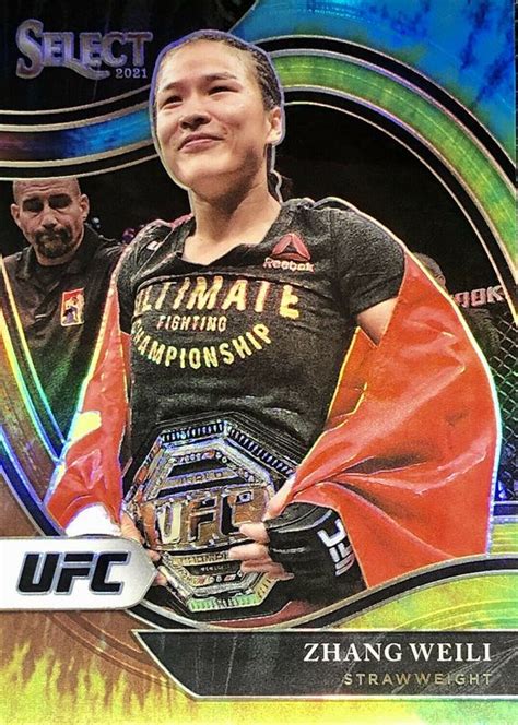 Zhang Weili 2021 Select UFC 291 Octagonside Tie Dye 25 RAW Price