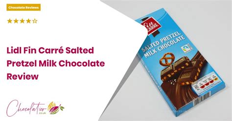 Lidl Fin Carr Salted Pretzel Milk Chocolate Review G