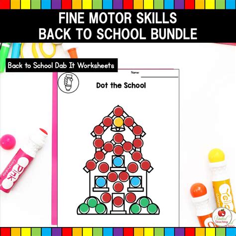 Back To School Fine Motor Skills Activities Bundle United Teaching