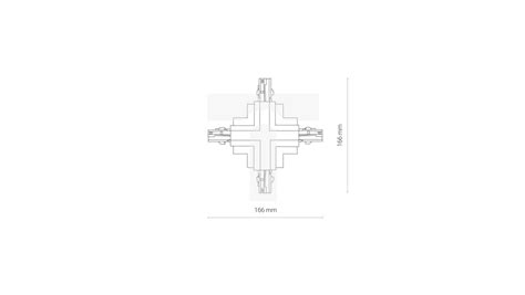 Cznik Krzy Owy Wpuszczany Czarny Ctls Recessed Power X Connector