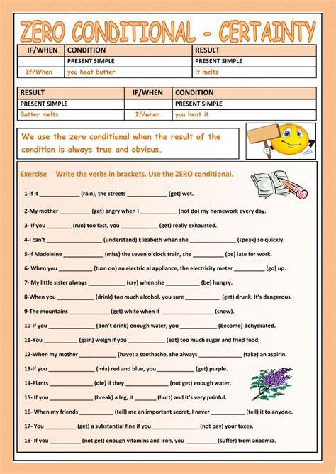 First Conditional Worksheet