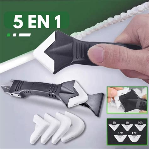 Kit D Outils De Calfeutrage 5 En 1 En Silicone Express Shop