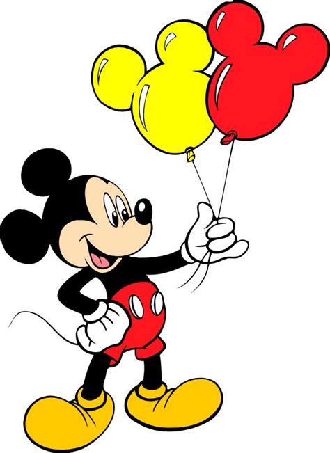 Turma do Mickey Mickey Balões Png e Vetor Mickey Festa mickey