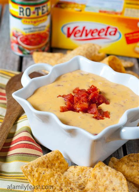 The Official Famous Queso Dip Recipe - Featuring Ro*Tel and Velveeta. So simple - and so good! # ...