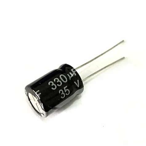 Electrolytic Capacitor 330uf 35v 2pcs Einstronic Enterprise