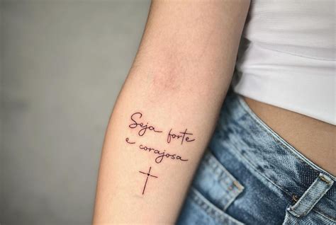 Tatuagem Seja Forte E Corajosa 30 Ideias Lindas Para Se Inspirar