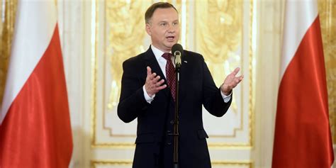 Andrzej Duda Rozmawia Z Prezydentem Ukrainy Petro Poroszenko